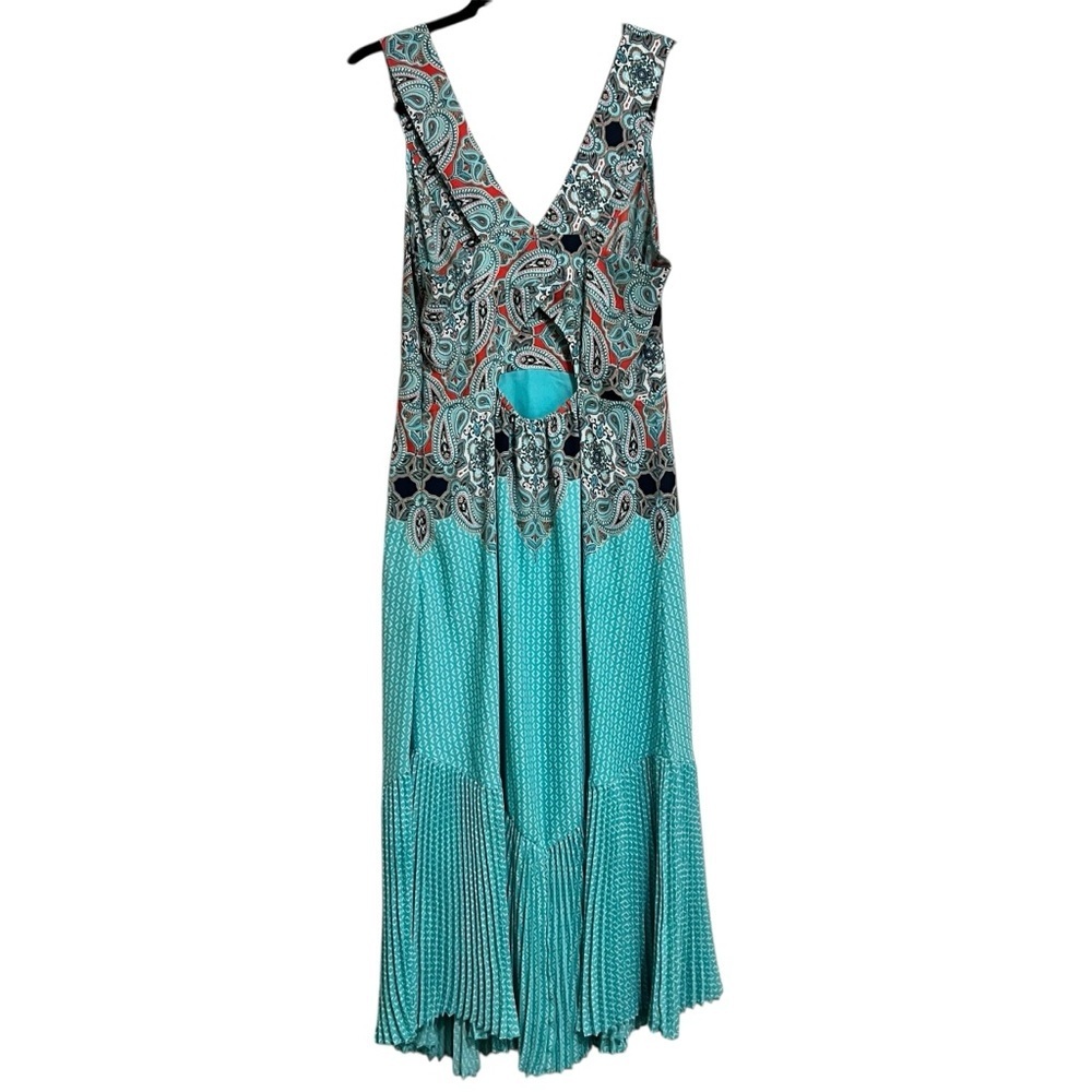 Anthropologie Maeve Canyon Creek Turquoise Dress - Picture 5 of 16